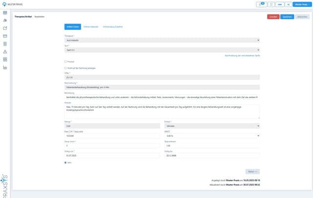 Edit Articles Screenshot